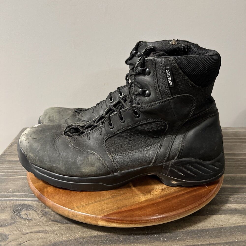 Danner Men’s Size 13 Kinetic GTX Side Zip 6" GORE-TEX Tactical Boots Black